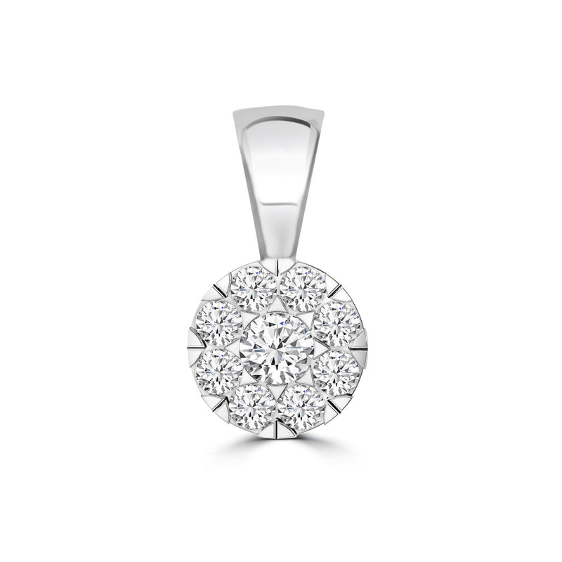 Diamond Cluster Pendant