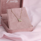 9ct yellow gold Scorpio pendant attached to a matching 40cm plus 5cm chain, available at York Jewellers Penrith and Warriewood (Sydney).