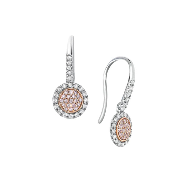 Blush Katherine Pink Diamond Earrings