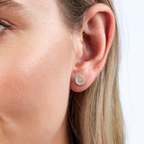Blush Ayla Pink Diamond Stud Earrings