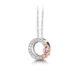 Blush Cora Pink Diamond Pendant