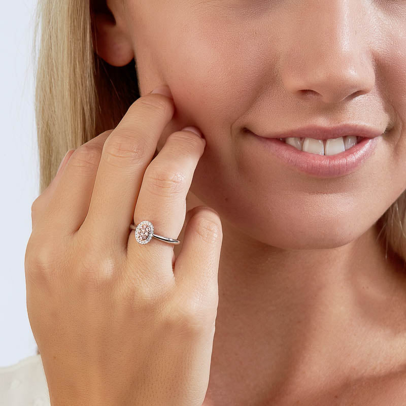 Blush Lea Pink Diamond Ring