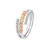 Blush Nadine Pink & White Diamond Ring