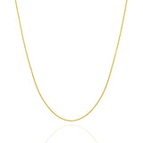 9ct Gold 0.90mm Cable Chain 40cm