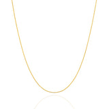 9ct Yellow Gold 0.60mm Box Chain 45cm