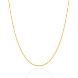 9ct Gold 0.80mm Box Chain 50cm