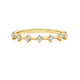 Claw Set Yellow Gold Diamond Wedding Ring