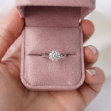Flower Diamond Dress Ring