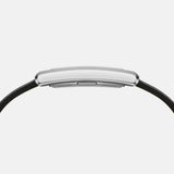 Daniel Wellington Bound 35x24 Black Croc Leather S White Watch