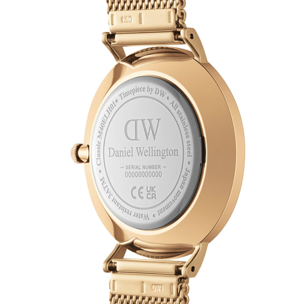 Daniel Wellington Classic Multi-Eye 40 Evergold G Onyx Watch