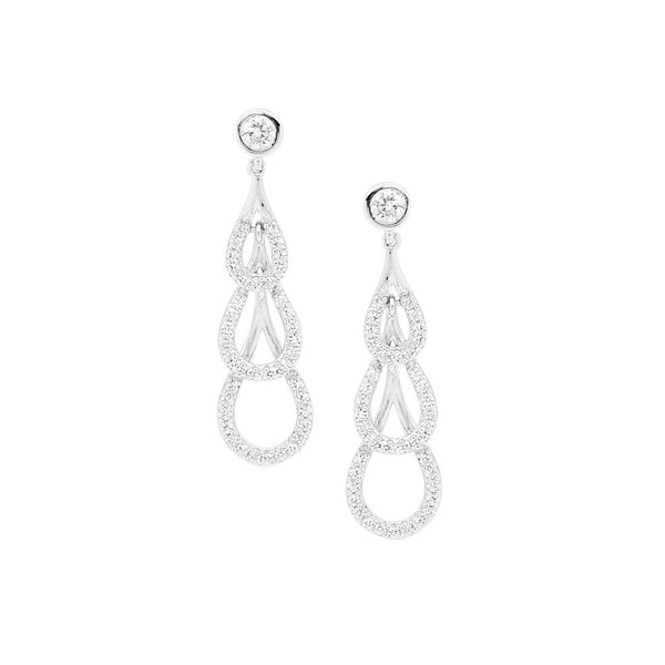 Sterling Silver Tear Drop Earrings