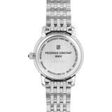 Frederique Constant Classic Ladies Quartz Movement Watch with Stainless Steel Bracelet