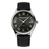 Frederique Constant Classic Gents Automatic Watch with Black Leather Strap