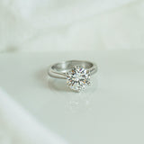 Solitaire Diamond Engagement Ring