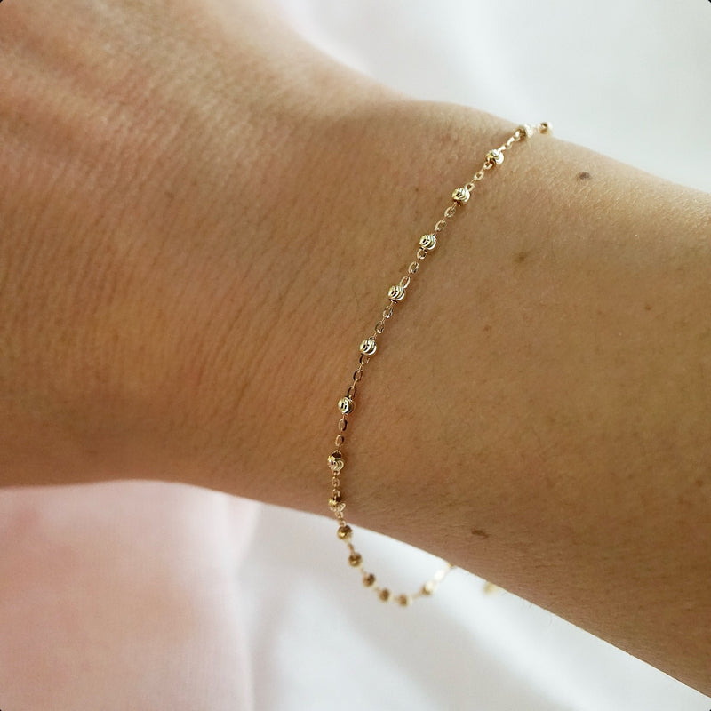 9ct Yellow Gold Bracelet with Extender