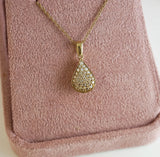 Dreamtime Diamond Teardrop Pendant