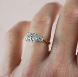 Australian Argyle Mined Diamond Trilogy ring