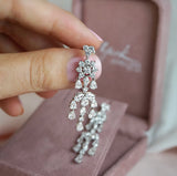 'Glamour' Diamond Earrings in 18ct White Gold
