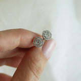 Diamond Cluster Studs