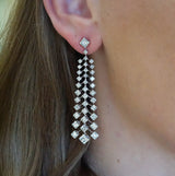 Diamond Drop Earrings