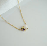 Crystal Opal, Amethyst & Peridot Pendant