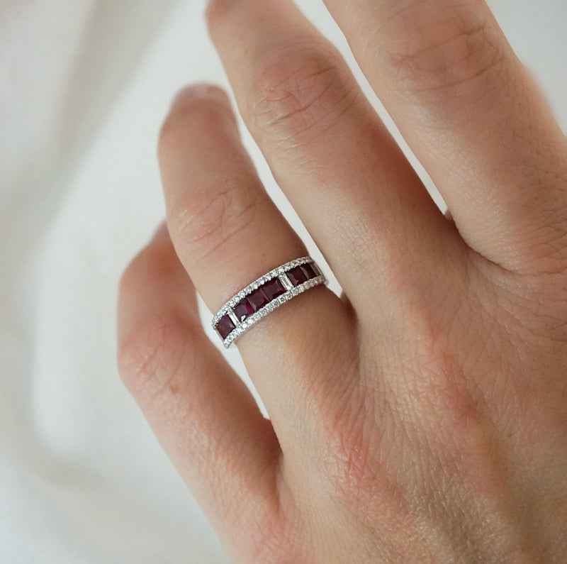 Ruby and Diamond  Ring