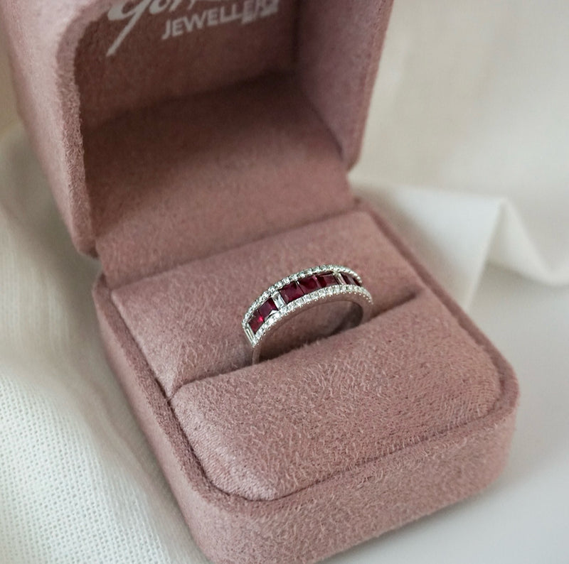 Ruby and Diamond  Ring