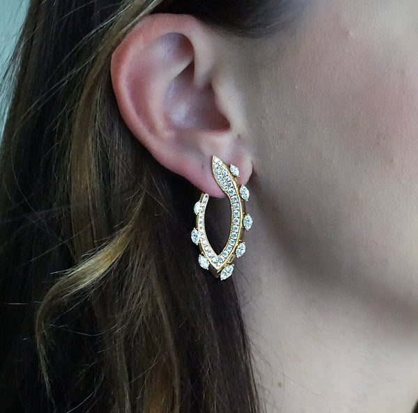 Venus Fancy Diamond Set Earrings