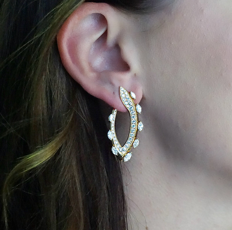 Venus Fancy Diamond Set Earrings
