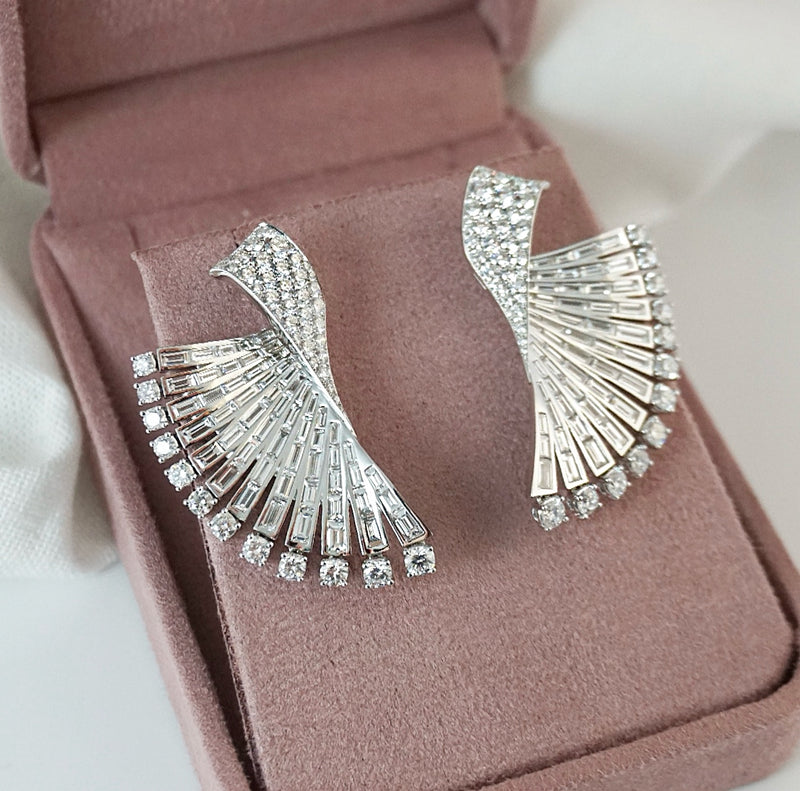 Serena Fancy Diamond Set Earrings