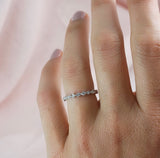 Fancy Shaped Diamond Wedding Ring