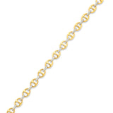 Fancy Link Natural Diamond Bracelet