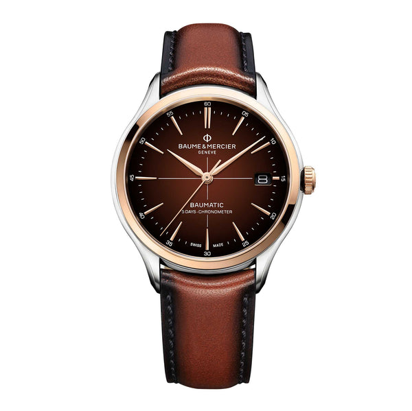 Baume & Mercier Clifton Watch Date Display - 40mm