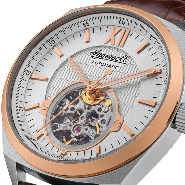 Ingersoll Shelby Automatic Silver Rose