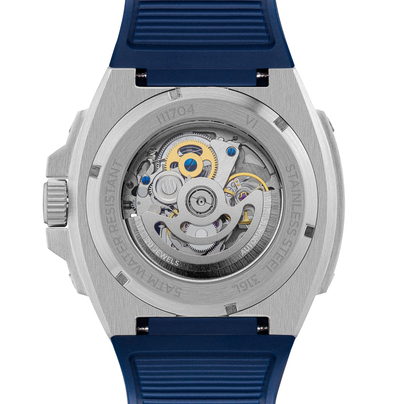 Ingersoll The Motion Stainless Stell & Blue Automatic Watch