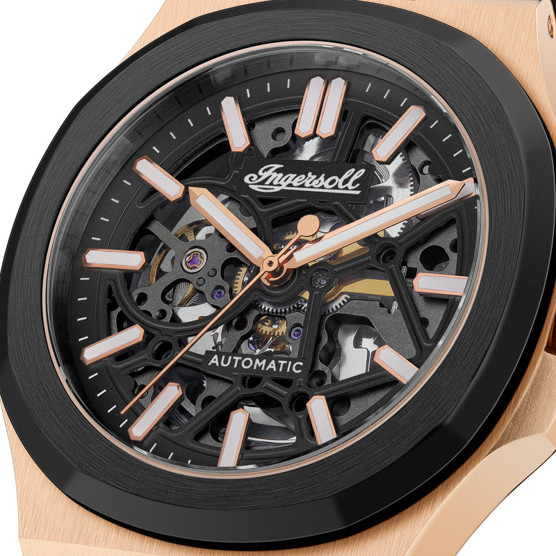 Ingersoll The Catalina Rose/Black Automatic Watch