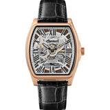 Ingersoll California Automatic Rose 39mm Dial Black Leather