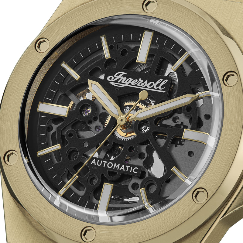 Ingersoll The Baller Automatic Gold