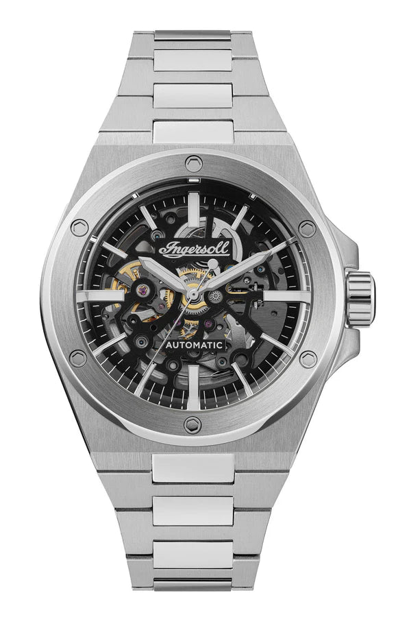 Ingersoll The Baller Silver Automatic Watch