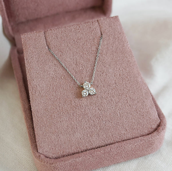 White Gold Diamond Pendant