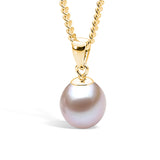 9ct Pink 7.5mm Freshwater Pearl Pendant