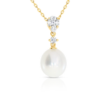 South Sea Pearl and Diamond Pendant