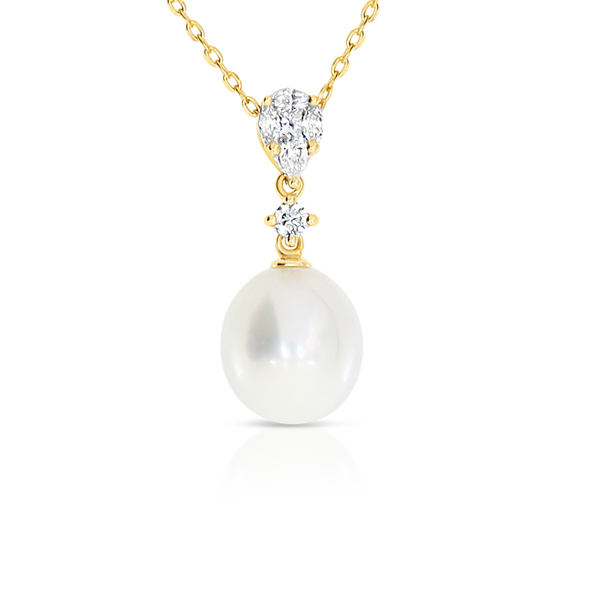 South Sea Pearl and Diamond Pendant