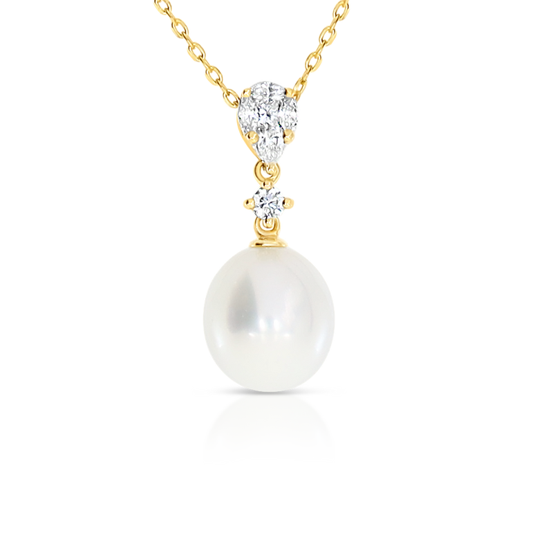 South Sea Pearl and Diamond Pendant