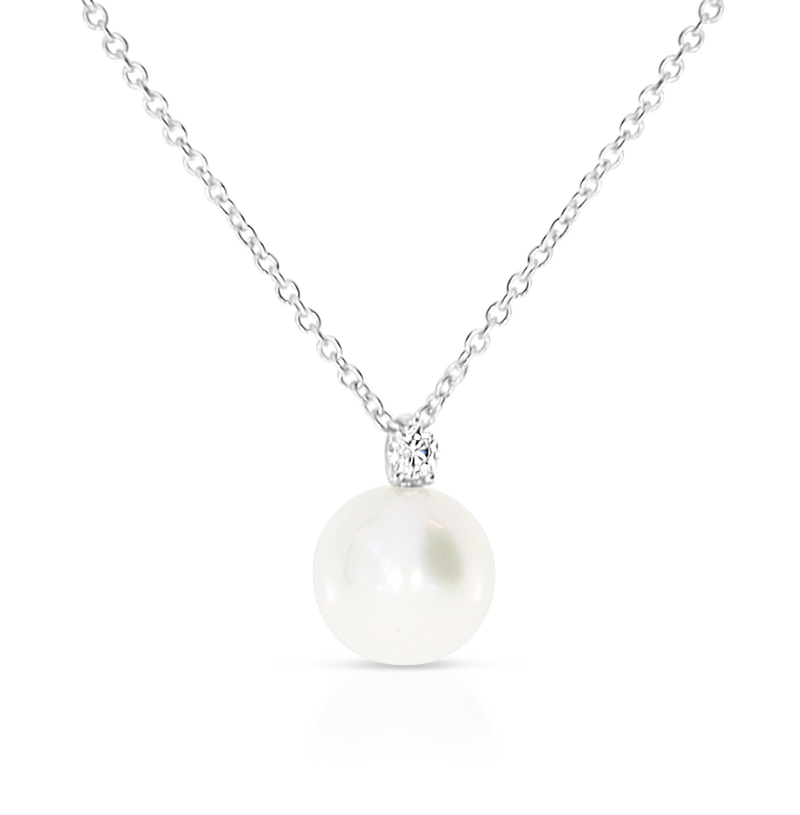 South Sea Pearl and Diamond Pendant