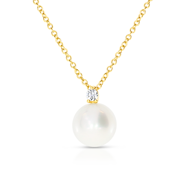 South Sea Diamond and Pearl Pendant