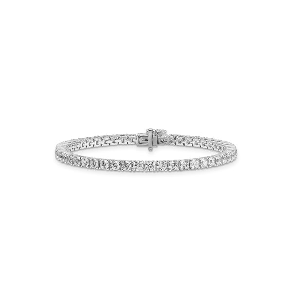 Lab Diamond Tennis Bracelet TDW=7.00ct 18ct White Gold