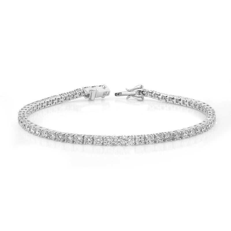 Lab Diamond Tennis Bracelet TDW=5.00ct 18ct White Gold