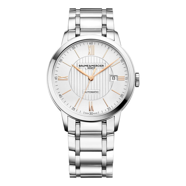 Baume & Mercier Classima Automatic, Date Display Men's Watch 40mm