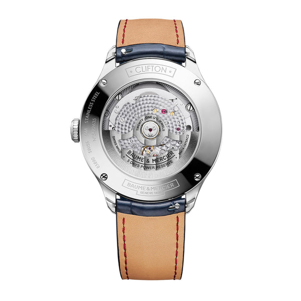 Baume & Mercier Clifton Automatic Day, Date, Moon Phase Men's Watch 42mm